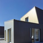 HOUSE PARK logements collectifs et maisons sur le toit ZAC du vallon des garettes à Orvault pour ADI par agence MXC ARCHITECTES à Nantes - architecture métal