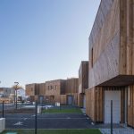 Logement social - maisons individuelles - La lisière à Couëron pour Nantes Métropole Habitat par agence MXC ARCHITECTES à Nantes - architecture bois bioclimatique écologique E+C- avec matériaux biosourcés
