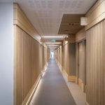 santé médecins bureaux soins consultations patients saint-nazaire restructuration bois aménagement intérieur courbes