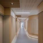 santé médecins bureaux soins consultations patients saint-nazaire restructuration bois aménagement intérieur courbes